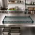 Thumbnail image #3 for Advance Tabco Special Value Series Heavy Duty Green Epoxy-Coated Wire Shelf, 60 x 18 Inches