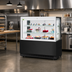 Thumbnail image #3 for Turbo Air 59-Inch Full-Service Refrigerated Bakery Display Case with Straight Glass Front