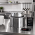 Thumbnail image #2 for CookTek SinAqua Drop-In 7 Quart Induction Soup Warmer with Digital Temperature Display