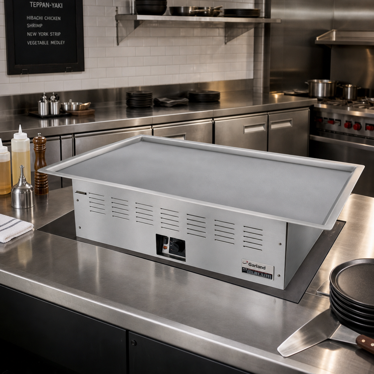 Product image #2 for Garland E22-36-48GMX Electric Teppan-Yaki Drop-In Griddle