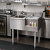 Thumbnail image #2 for Eagle Group 1800 Series 36-Inch Underbar Ice Bin/Cocktail Station with Right Ice Bin and Left Blender Recess