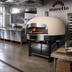 Thumbnail image #2 for Morello Forni Indoor Gas-Fired Round Pizza Oven with 59-Inch Cooking Diameter and Stand Base