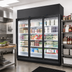 Thumbnail image #2 for True TRM3L 3-Section Low-Temp Self-Contained Glass Door Freezer Merchandiser