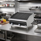 Thumbnail image #2 for Vollrath CBGMD-36 36-Inch Medium-Duty Countertop Gas Charbroiler, Radiant, Stainless Steel