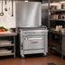 Thumbnail image #2 for Southbend Platinum 32-Inch Heavy Duty Gas Range with Charbroiler and Convection Oven