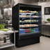 Thumbnail image #2 for Howard-McCray 35E Series Multi-Purpose Open Merchandiser, 51 Inch Wide, 4-Tier, Self-Contained Refrigeration