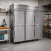 Thumbnail image #2 for Beverage-Air Horizon Series Three-Section Reach-In Freezer with Half Solid Doors, 69.1 Cu. Ft., Top-Mounted Self-Contained