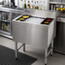 Thumbnail image #2 for Advance Tabco Underbar Basics 30-Inch Stainless Steel Cocktail Unit with 16-Inch Deep Ice Bin