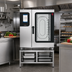 Thumbnail image #2 for Convotherm K12 C4 ET 10.10GS-N DD Maxx Pro School Package Gas Boilerless Combi Oven/Steamer with Stand