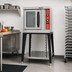 Thumbnail image #2 for Vulcan Retrofit Equipment Stand Kit with Stainless Steel Shelf for Select Ovens