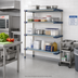 Thumbnail image #2 for MetroMax 4 48-Inch W x 24-Inch D x 74-Inch H Add-On Polymer Shelving Unit