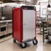 Thumbnail image #2 for Tri-Powered Insulated Indoor/Outdoor Mobile Heated Holding Cabinet, 3/4 Size, 16 Pan Capacity