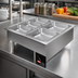 Thumbnail image #2 for Hatco DHWBI-2 Drop-In Modular Insulated Dry Heated Well, 2 Full-Size Pan Capacity