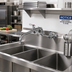 Thumbnail image #2 for Advance Tabco K-112 12-Inch Heavy Duty Splash Mount Swing Spout Faucet