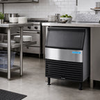 Thumbnail image #2 for Koolaire KYF0150A Undercounter Half-Kube Ice Machine with 92 lb Bin, Air-Cooled, 169 lb/24 Hr Production