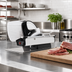Thumbnail image #2 for Trento Home Line 250 Electric Manual-Feed Horizontal Meat Slicer, 9.8-Inch Blade, 115V