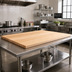 Thumbnail image #2 for John Boos Boos Block Northern Hard Rock Maple Edge Grain Kitchen Countertop, 96 x 48 x 1-3/4 Inch, Varnique Finish