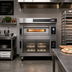 Thumbnail image #2 for Moretti Forni S140E Single-Deck Electric Pizza Deck Oven with Prover, Refractory Stone Deck, 8 x 14-Inch Pizza Capacity