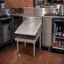 Thumbnail image #2 for Royal Series Freestanding Underbar Recessed Drainboard, 24-Inch Wide x 29-Inch Deep, Stainless Steel