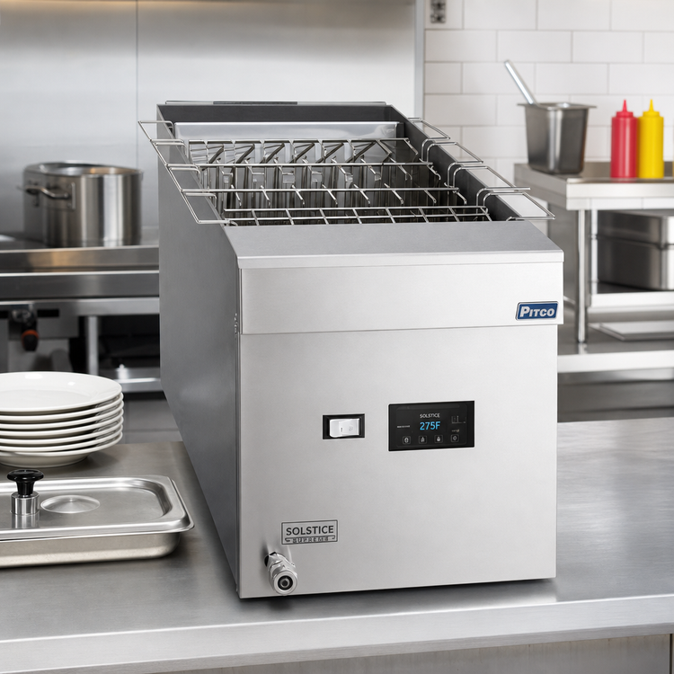 Product image #2 for Pitco Solstice CRTE Electric Countertop Rethermalizer, 6-Gallon, Digital Controls