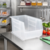 Thumbnail image #3 for Quantum Clear Stack and Hang Shelf Bin, 8-1/4 x 14-3/4 x 7 Inch, Polypropylene