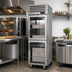Thumbnail image #3 for Turbo Air PRO Series Pass-Thru Heated Pizza Holding Cabinet, 1 Section, 27 Cu. Ft., Half-Height Glass Front and Solid Rear Doors