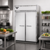 Thumbnail image #2 for Continental Refrigerator DL2WI-SA-E Designer Line Extra-High Two-Section Roll-In Warmer