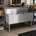 Thumbnail image #2 for Advance Tabco Prestige 3-Compartment Stainless Steel Underbar Sink Unit with Left Drainboard and Faucet, 60 x 20 x 36 Inches