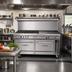 Thumbnail image #2 for Southbend Ultimate 60-Inch Gas Restaurant Range with 2 Burners, 48-Inch Griddle and 2 Cabinets