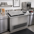 Thumbnail image #2 for Drop-In Ice Cream Freezer with Dipper Well, Self-Contained Refrigeration, 2 x 3-Gallon Can Capacity