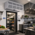 Thumbnail image #2 for Berner Commercial High Performance Series 42-Inch Heated Electric Air Curtain, 14.0 kW, 1/2 HP Motor