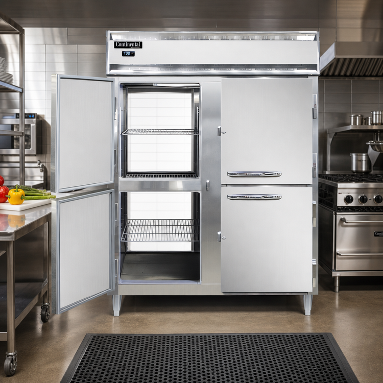 Product image #2 for Continental Refrigerator DL2WE-PT-HD Designer Line Extra Wide Pass-Thru Heated Holding Cabinet