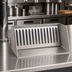 Thumbnail image #2 for Micro Matic Surface-Mount Stainless Steel Drip Tray Trough with 1/2 Inch Drain, 9 Inch W x 6-1/2 Inch D