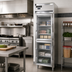 Thumbnail image #2 for Continental Refrigerator D1FNSAGDHD Designer Line One-Section Reach-in Freezer with Half-Height Glass Doors