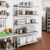 Thumbnail image #2 for Fermostock 5-Tier Corner Expansion Polymer Shelving Unit, 83