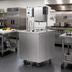 Thumbnail image #3 for Vollrath Double-Sided Mobile Stainless Steel Hand Washing Station with Dual Round Bowl Sinks and Foot Pump