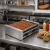 Thumbnail image #2 for Roll-A-Grill Wide Roller Hot Dog Grill with 10 GripsIt Coated Rollers, 45 Hot Dog Capacity, 220V