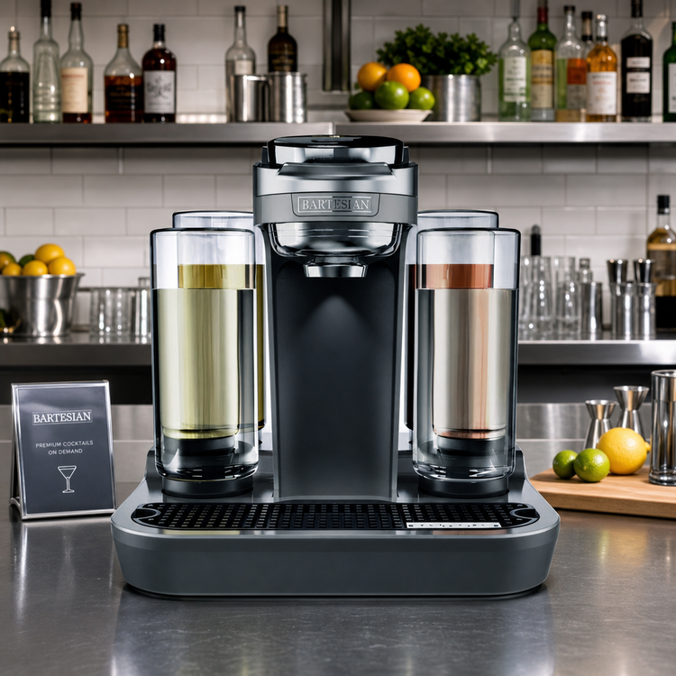 Product image #2 for Hamilton Beach Commercial Bartesian Countertop Capsule-Based Cocktail Maker with 5 Bottles