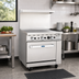 Thumbnail image #2 for CookRite 36-Inch LP Gas Range with Griddle Top and Standard Oven