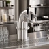 Thumbnail image #2 for Krowne Triple Faucet Glycol-Cooled Snakehead Beer Tower with Brushed Stainless Steel Finish