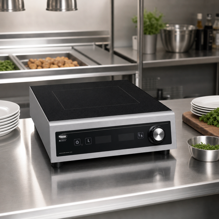 Product image #2 for Hatco Boxer Countertop Single-Burner Induction Buffet Warmer