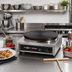 Thumbnail image #2 for Krampouz 15-3/4 Inch Single Electric Countertop Crepe Maker with Cast Iron Griddle
