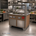 Thumbnail image #3 for Vollrath V-Class Custom Downdraft Vent System with Integrated Fire Suppression and 2 Mirage Drop-In Ranges