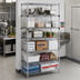 Thumbnail image #2 for Metro Super Erecta 6-Tier Stationary Starter Wire Shelving Unit, 36