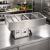 Thumbnail image #2 for Atlas Metal WCM-HP-3 3-Pan Hot/Cold Drop-In Food Well with Self-Contained Refrigeration