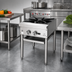Thumbnail image #2 for Supreme 18-Inch Single-Section Stock Pot Range with Two-Ring Burner