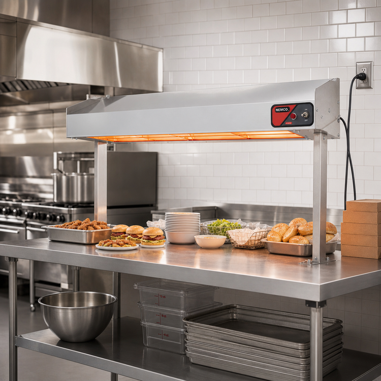 Product image #2 for Nemco 72-Inch Single Infrared Strip Heater with Cord and Plug
