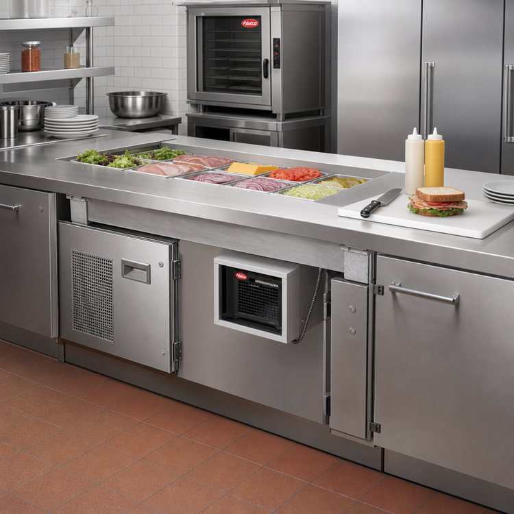 Product image #2 for Hatco CSUX-48-I 48-Inch Undermount Remote Cold Shelf, 19-1/2-Inch Deep