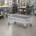 Thumbnail image #2 for Fermostock Mobile Aluminum Dunnage Rack with Casters, 35-Inch x 18-Inch x 17-Inch, 800 lb. Per Shelf