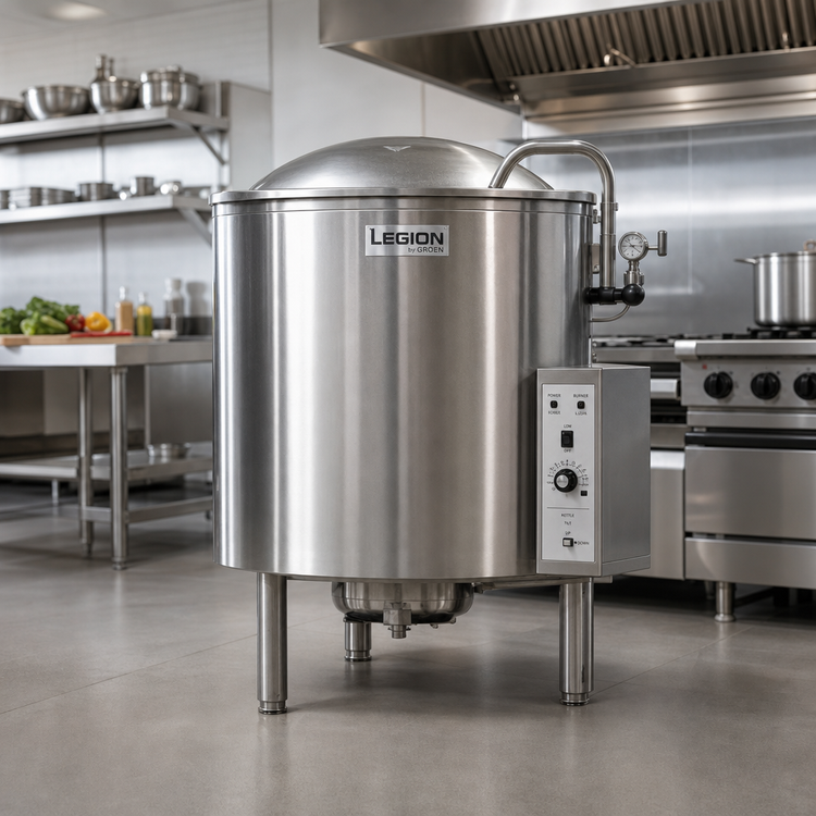 Product image #2 for Legion LGB-30 30-Gallon Gas-Fired Insulated Self-Contained Stationary Kettle